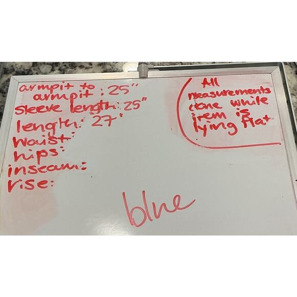 Chico’s Embroidered Sleeve Blouse Tencel Size XL Chambray Denim Blue NEW - Picture 6 of 12